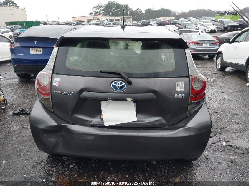 2013 Toyota Prius C One VIN: JTDKDTB32D1548295 Lot: 41768516