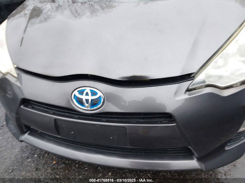 2013 Toyota Prius C One VIN: JTDKDTB32D1548295 Lot: 41768516