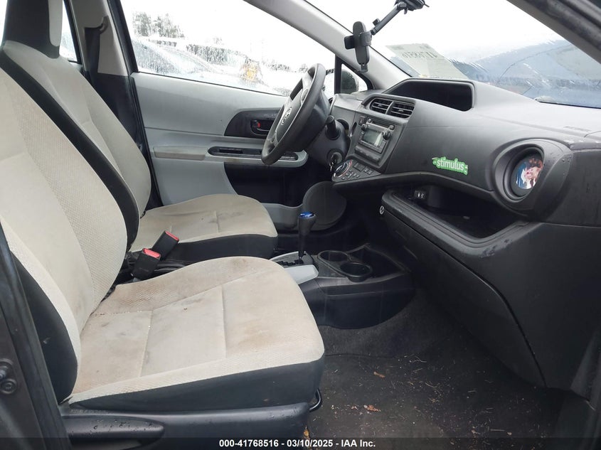 2013 TOYOTA PRIUS C VIN: JTDKDTB32D1548295