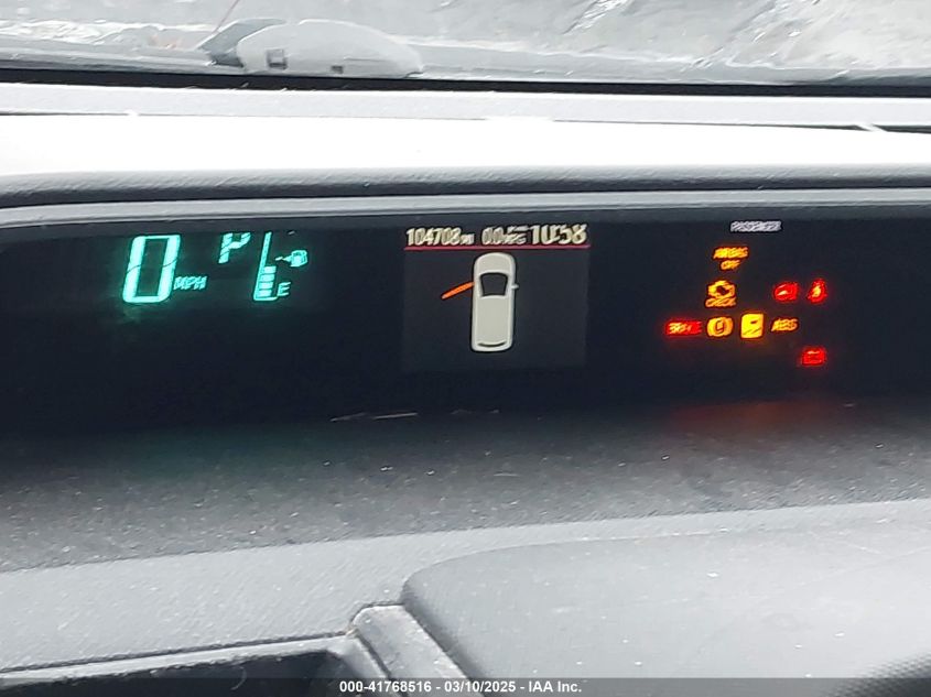 2013 Toyota Prius C One VIN: JTDKDTB32D1548295 Lot: 41768516