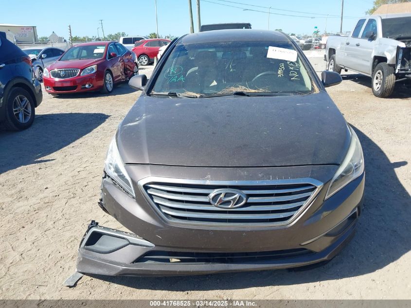 2016 Hyundai Sonata Se VIN: 5NPE24AF0GH344502 Lot: 41768525