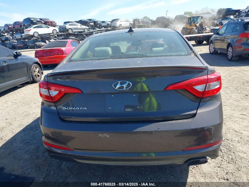 2016 Hyundai Sonata Se VIN: 5NPE24AF0GH344502 Lot: 41768525