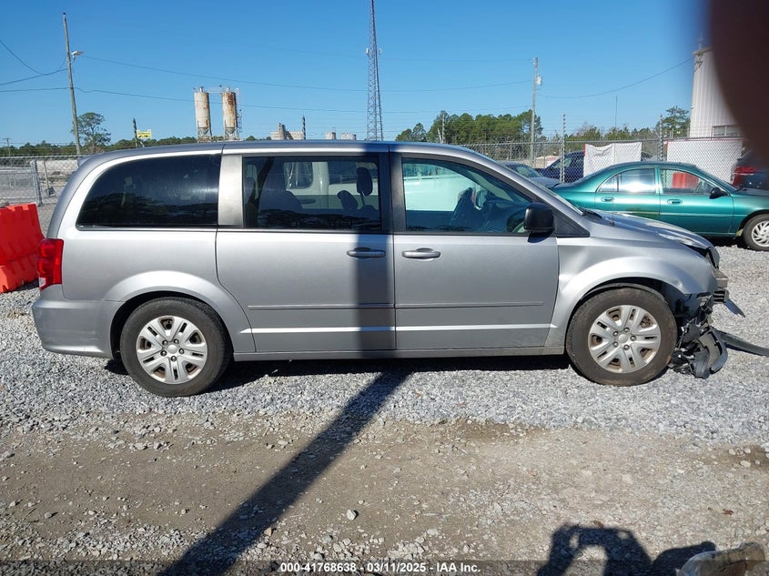 2016 DODGE GRAND CARAVAN SE - 2C4RDGBG0GR374512