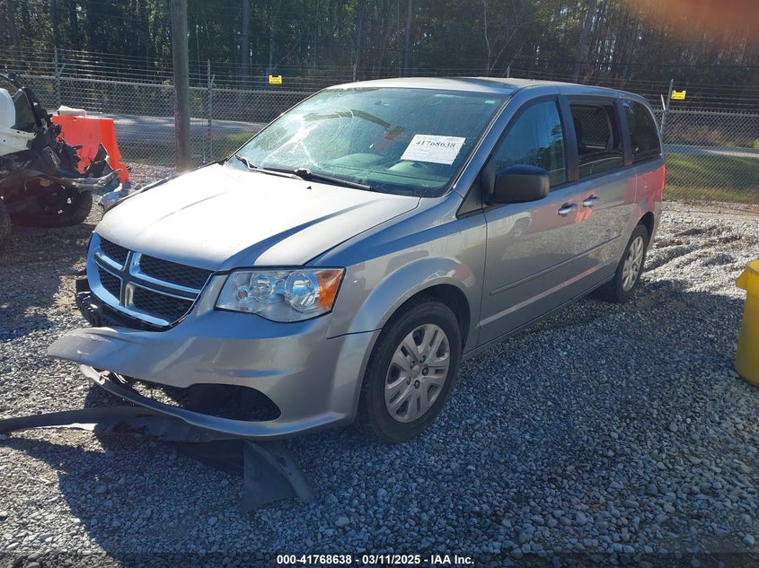 2016 DODGE GRAND CARAVAN SE - 2C4RDGBG0GR374512
