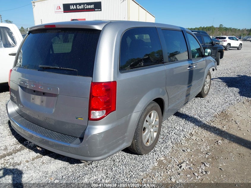 2016 DODGE GRAND CARAVAN SE - 2C4RDGBG0GR374512