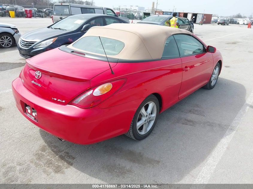 2006 TOYOTA CAMRY SOLARA VIN: 4T1FA38PX6U079457