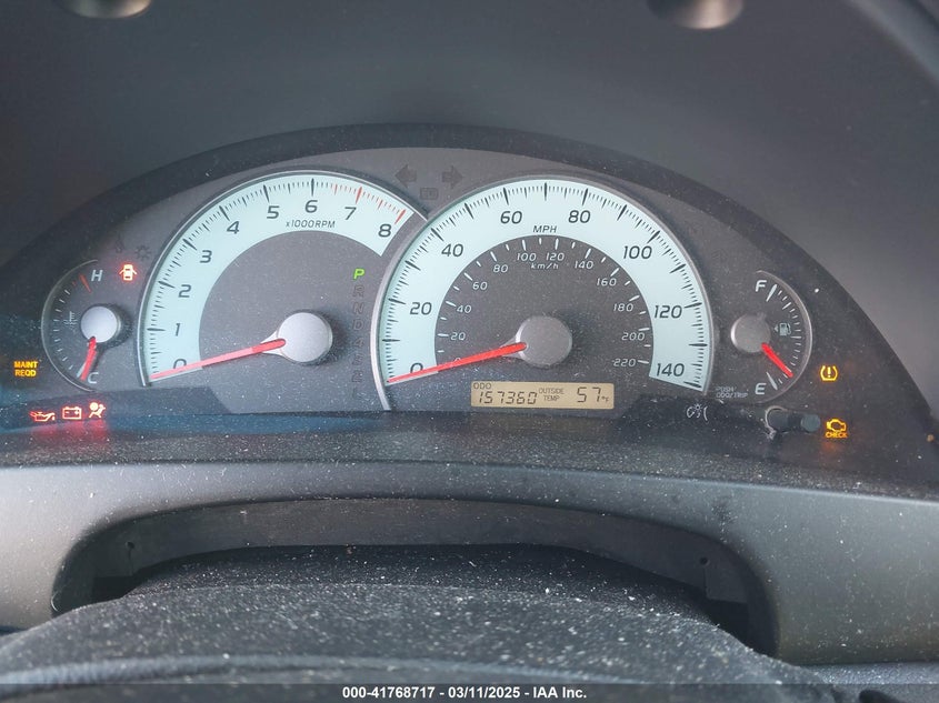 2007 TOYOTA CAMRY VIN: 4T1BE46K97U659817