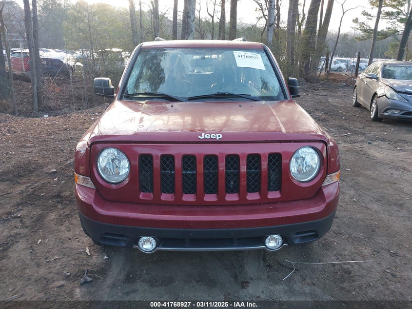 2017 JEEP PATRIOT VIN: 1C4NJPFA5HD166689