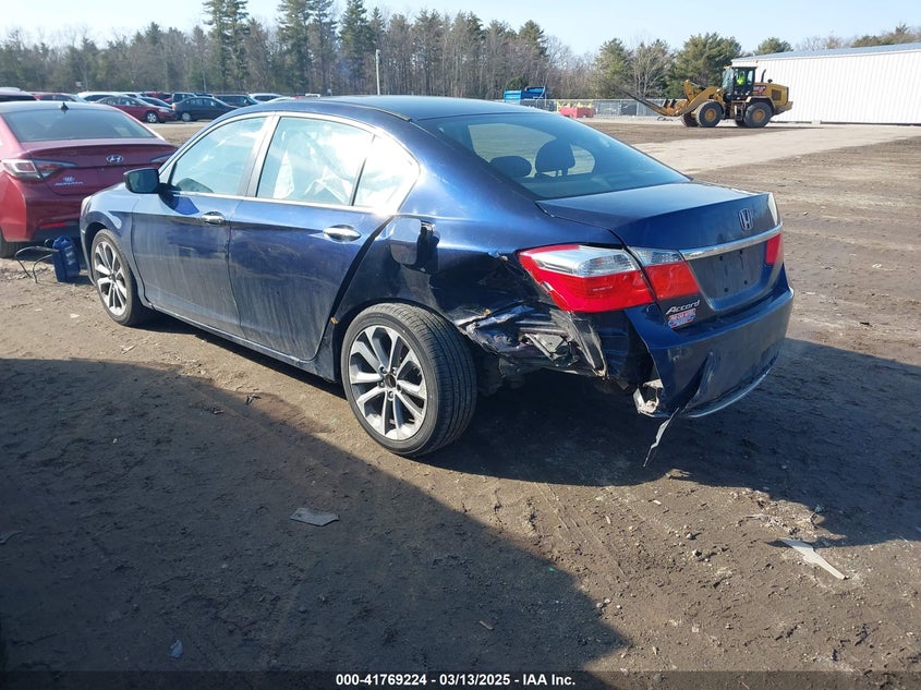 2013 HONDA ACCORD VIN: 1HGCR2F50DA250180