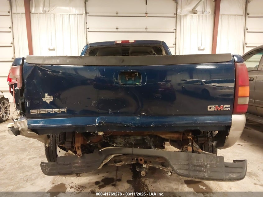 2000 GMC Sierra 1500 Sle VIN: 1GTEC19TXYZ365714 Lot: 41769278
