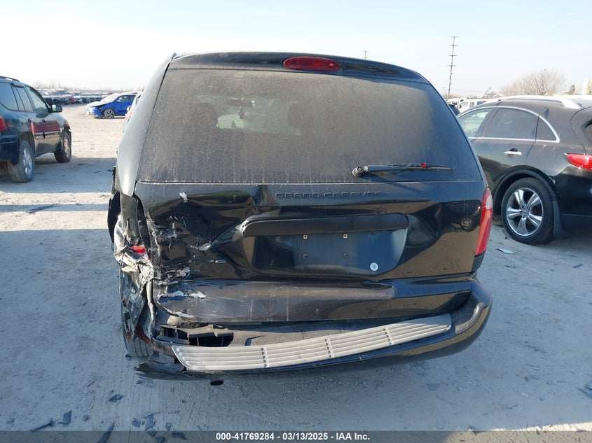 2006 Dodge Grand Caravan Se VIN: 1D4GP24R76B525572 Lot: 41769284