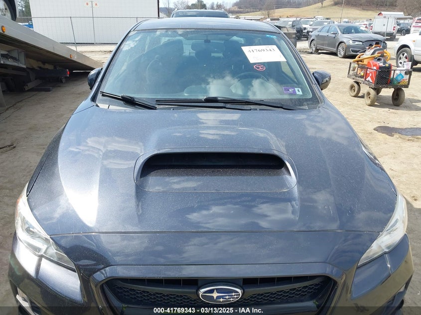 2015 SUBARU WRX VIN: JF1VA1A68F9834149