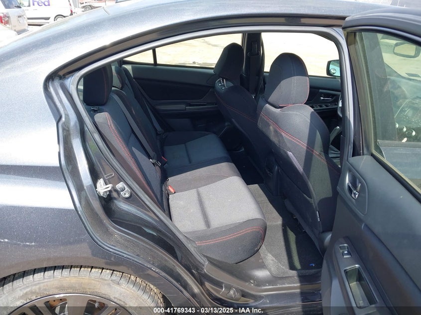 2015 SUBARU WRX VIN: JF1VA1A68F9834149