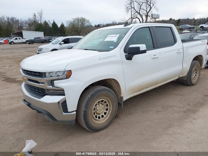 2019 CHEVROLET SILVERADO 1500 LT - 3GCUYDED6KG202711