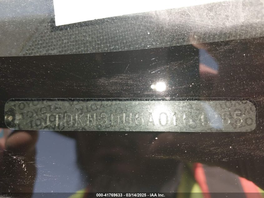 2010 Toyota Prius Ii VIN: JTDKN3DU6A0164265 Lot: 41769633