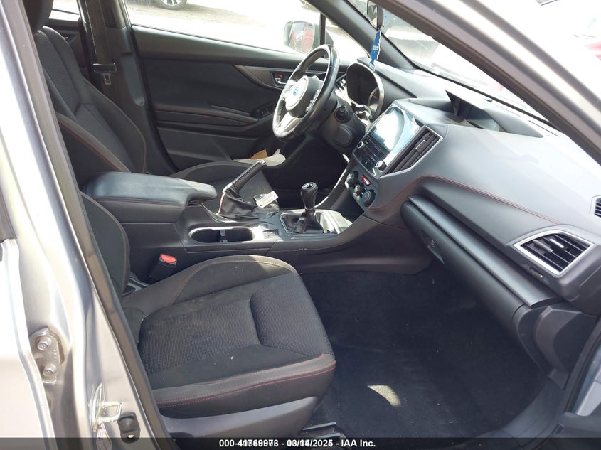 2017 SUBARU IMPREZA VIN: 4S3GKAK67H1614131
