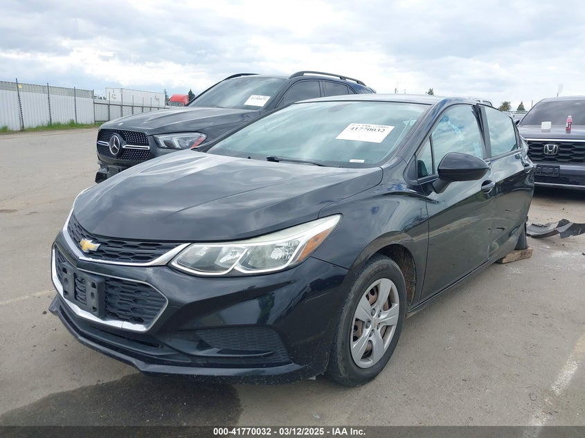 2017 CHEVROLET CRUZE VIN: 1G1BC5SM8H7144405