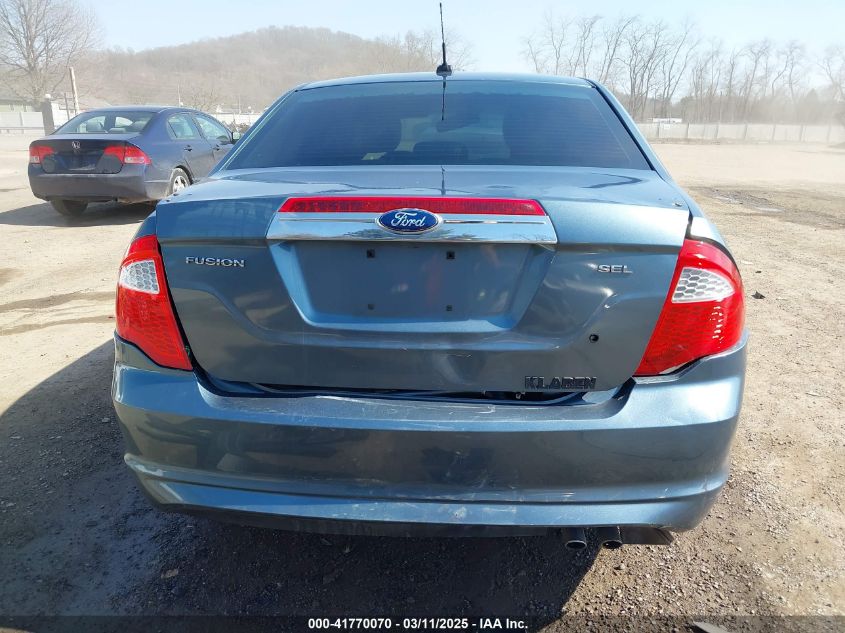 2012 Ford Fusion Sel VIN: 3FAHP0JA5CR122787 Lot: 41770070