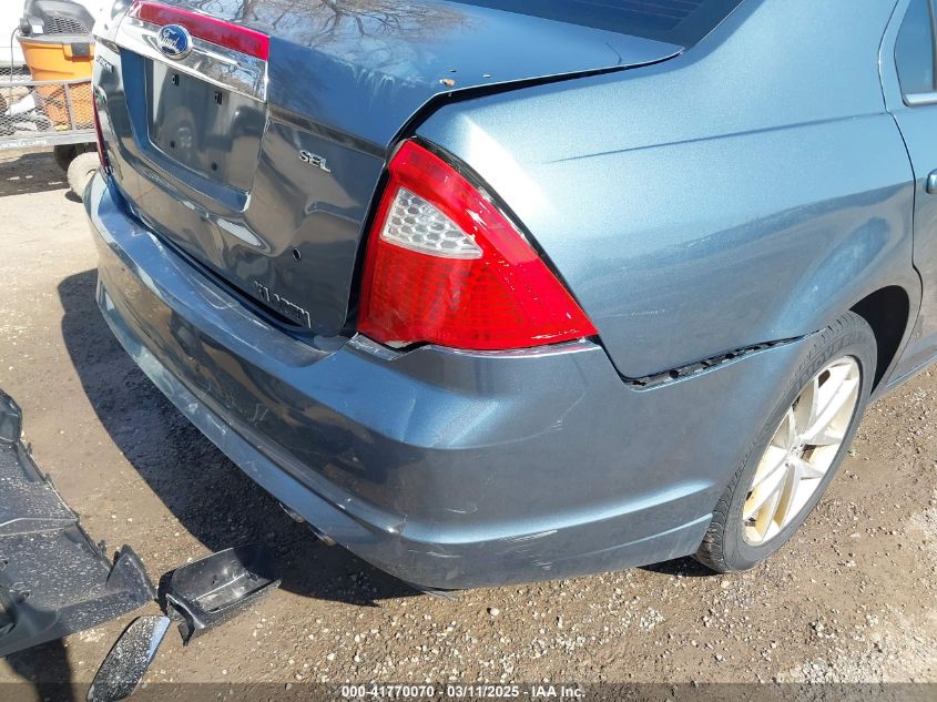 2012 Ford Fusion Sel VIN: 3FAHP0JA5CR122787 Lot: 41770070