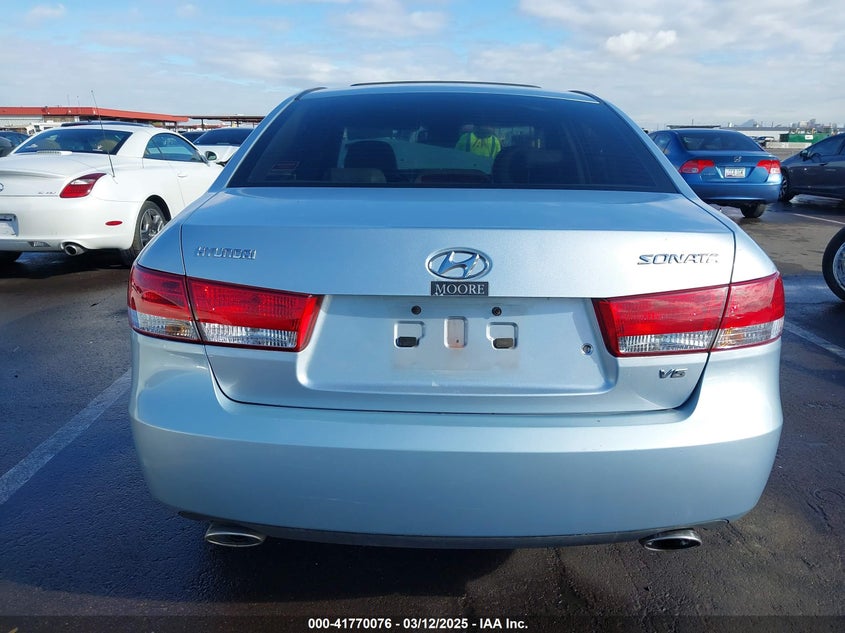 2006 HYUNDAI SONATA VIN: 5NPEU46FX6H115732