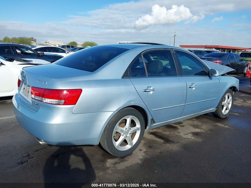 2006 HYUNDAI SONATA VIN: 5NPEU46FX6H115732