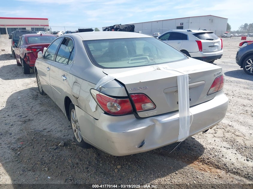 2004 Lexus Es 330 VIN: JTHBA30G045016730 Lot: 41770144