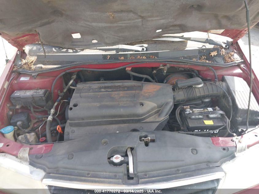 2002 Honda Odyssey Ex VIN: 2HKRL18602H534733 Lot: 41770272