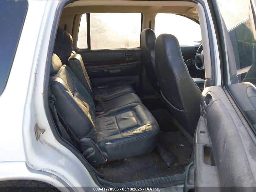 2002 Dodge Durango Slt Plus VIN: 1B4HS58N72F221344 Lot: 41770566