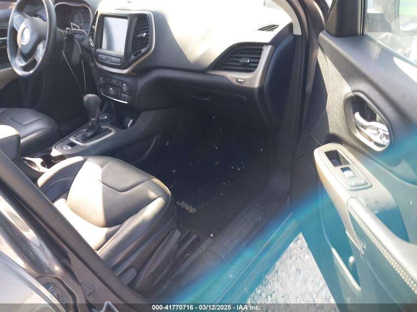2018 JEEP CHEROKEE VIN: 1C4PJMDX1JD541031