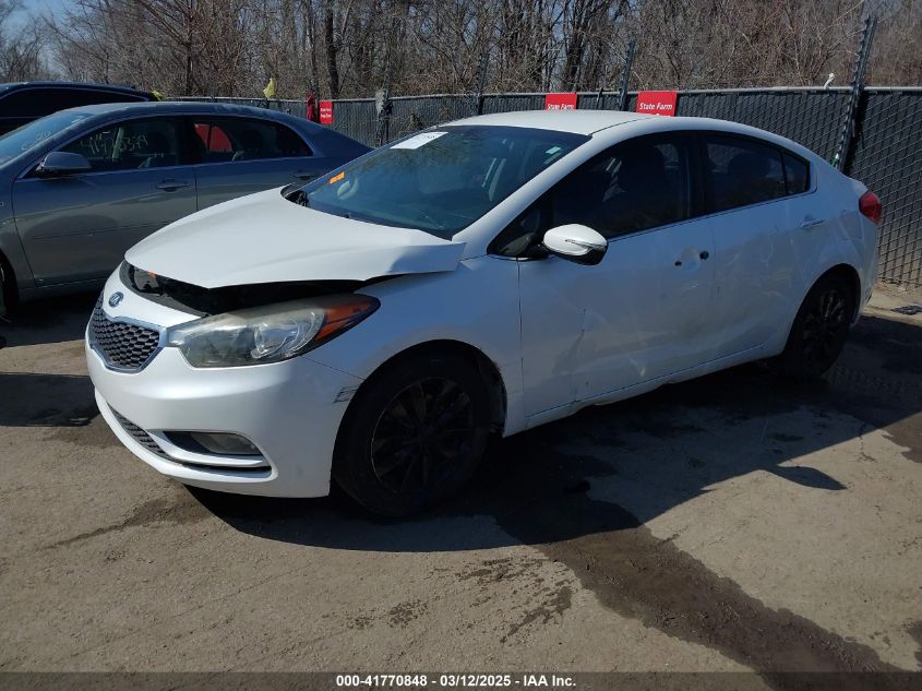 2015 KIA FORTE EX - KNAFX4A80F5291691