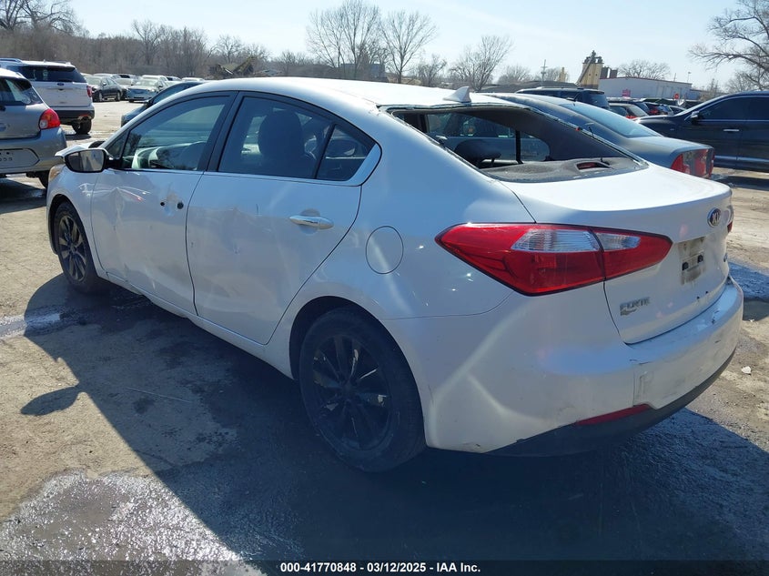 2015 KIA FORTE EX - KNAFX4A80F5291691