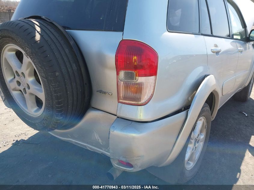 2003 Toyota Rav4 VIN: JTEHH20V430257021 Lot: 41770943