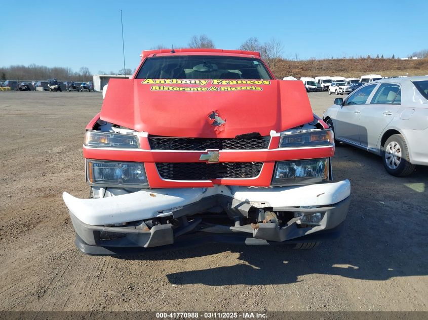 2012 Chevrolet Colorado Work Truck VIN: 1GCJTBFEXC8117441 Lot: 41770988