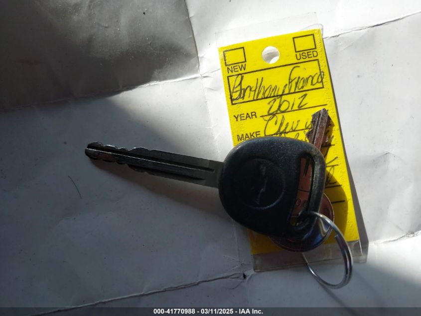 2012 Chevrolet Colorado Work Truck VIN: 1GCJTBFEXC8117441 Lot: 41770988