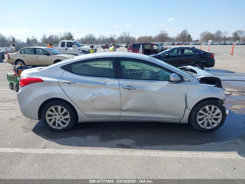 2012 Hyundai Elantra Gls VIN: 5NPDH4AE7CH139996 Lot: 41771043