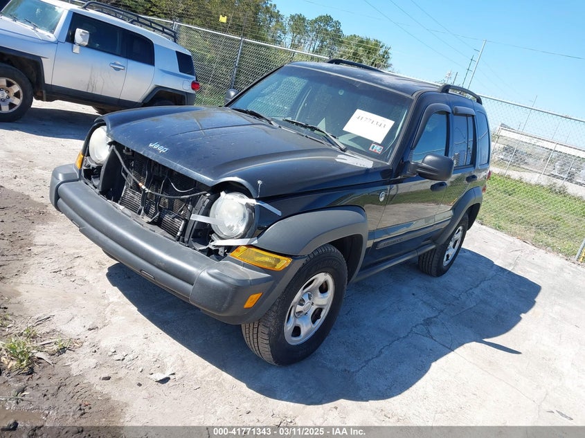 2006 JEEP LIBERTY VIN: 1J8GL48K56W143379