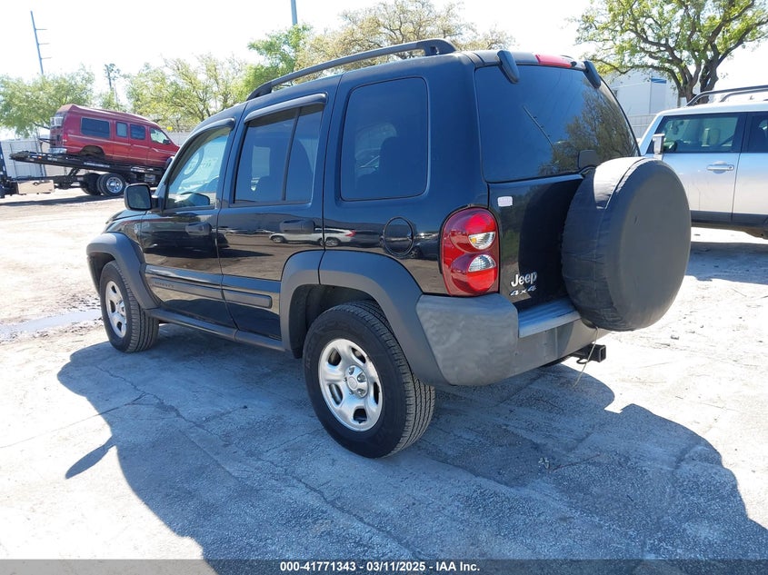 2006 JEEP LIBERTY VIN: 1J8GL48K56W143379