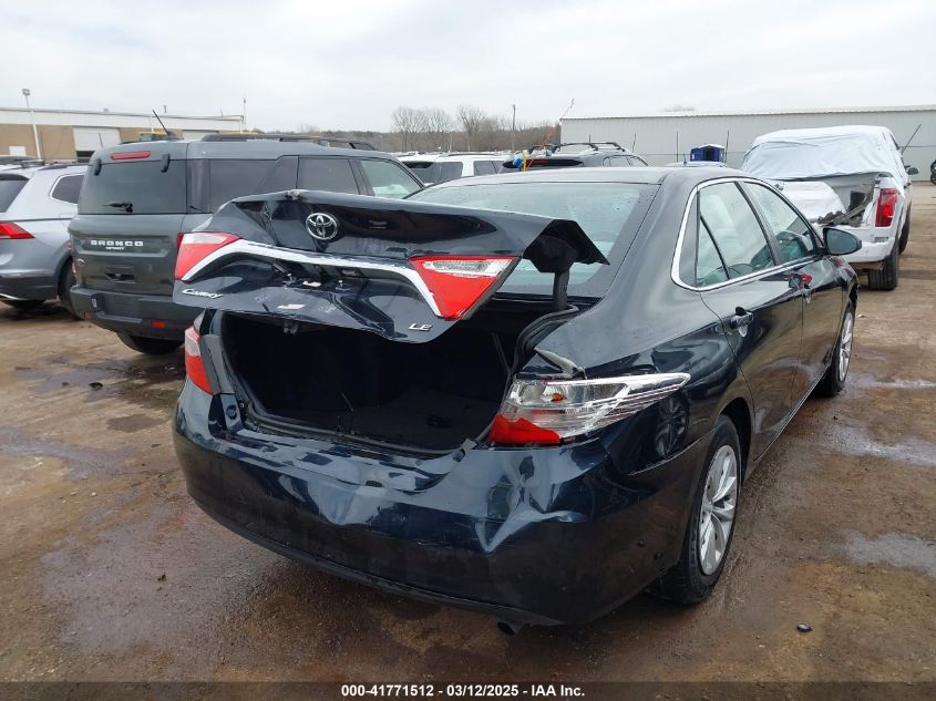 2015 Toyota Camry Le VIN: 4T4BF1FK9FR450447 Lot: 41771512