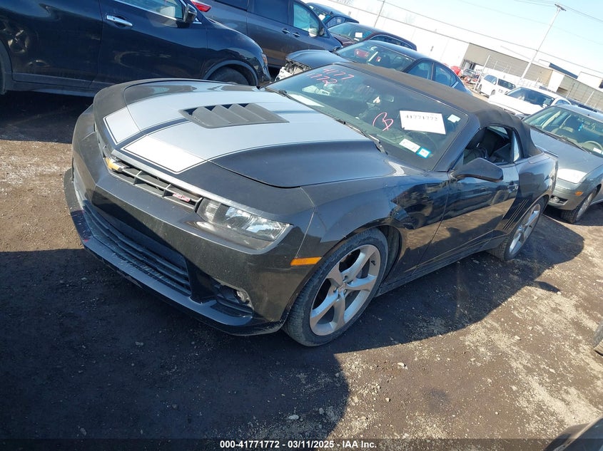 2015 CHEVROLET CAMARO VIN: 2G1FK3DJ7F9214662