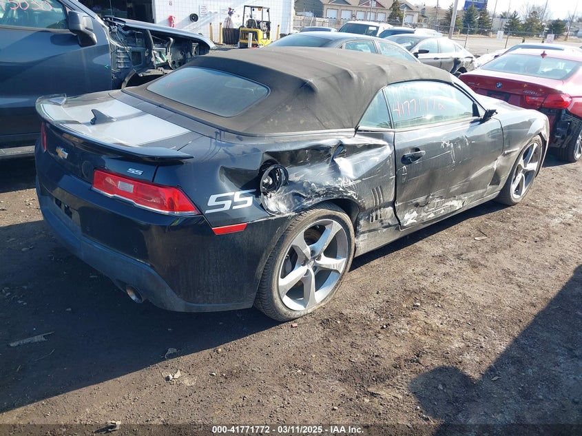 2015 CHEVROLET CAMARO VIN: 2G1FK3DJ7F9214662