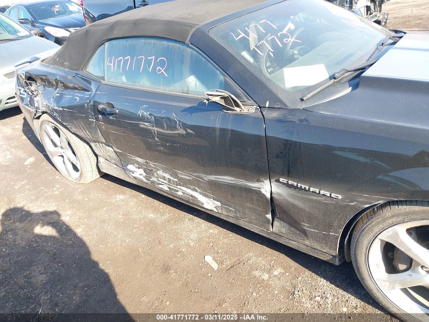 2015 CHEVROLET CAMARO VIN: 2G1FK3DJ7F9214662
