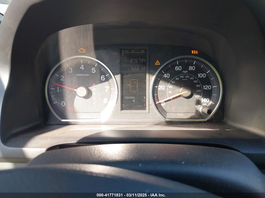2007 HONDA CR-V VIN: JHLRE38547C052611