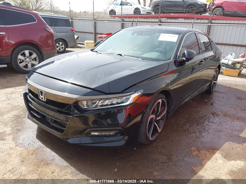 2018 HONDA ACCORD VIN: 1HGCV1F3XJA122626