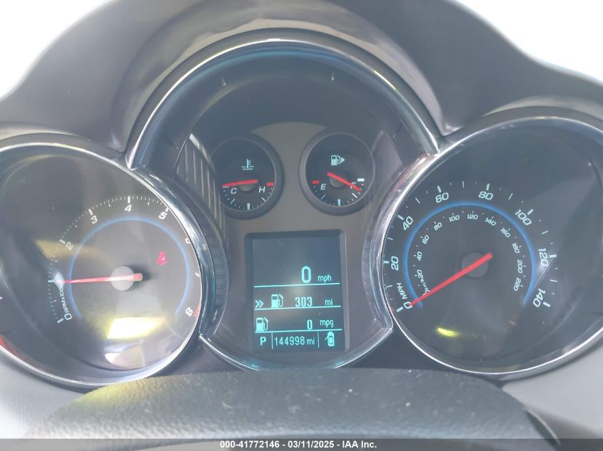 2012 Chevrolet Cruze 1Lt VIN: 1G1PF5SC6C7390219 Lot: 41772146