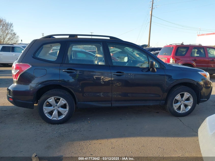 2016 SUBARU FORESTER 2.5I - JF2SJABCXGH403032