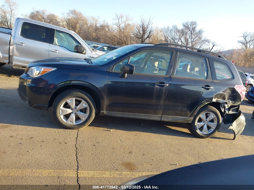 2016 SUBARU FORESTER 2.5I - JF2SJABCXGH403032