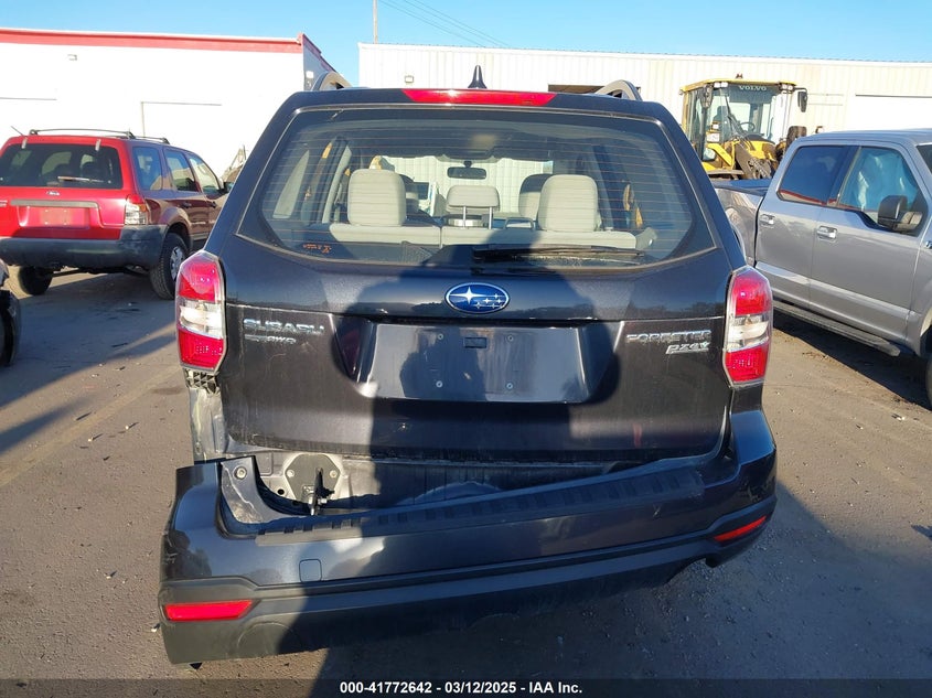 2016 SUBARU FORESTER 2.5I - JF2SJABCXGH403032