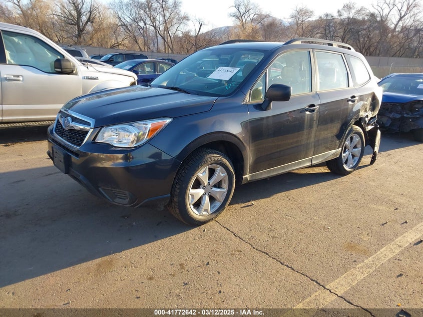 2016 SUBARU FORESTER 2.5I - JF2SJABCXGH403032