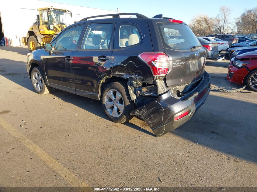 2016 SUBARU FORESTER 2.5I - JF2SJABCXGH403032