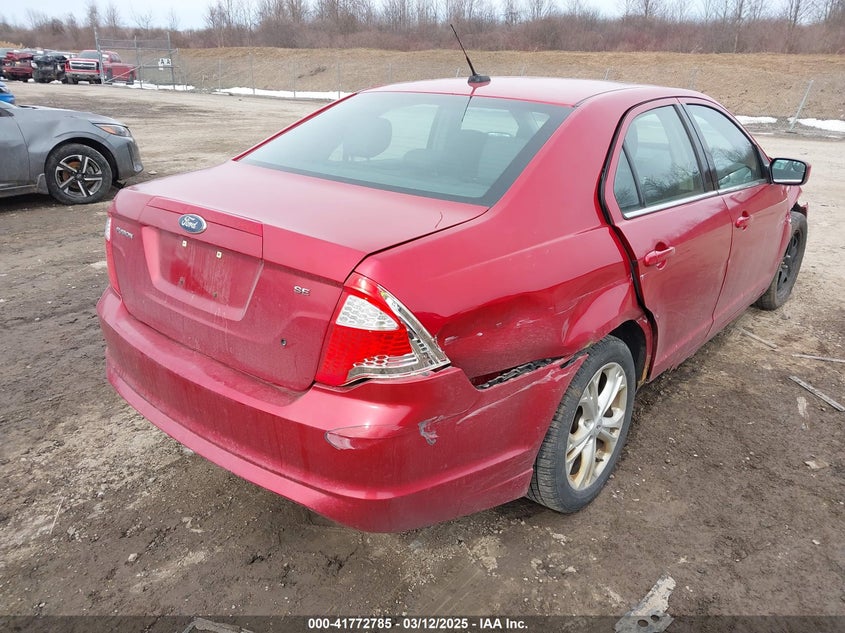 2012 FORD FUSION VIN: 3FAHP0HA2CR174965
